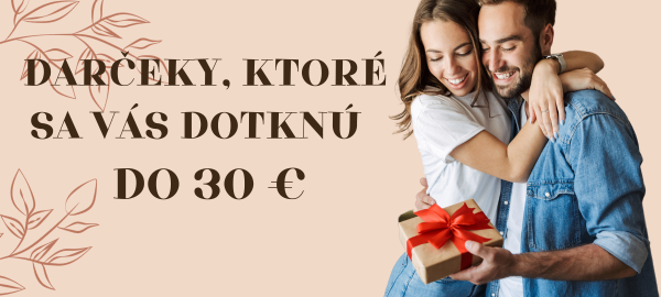 darčeky do 30€ - banner na web